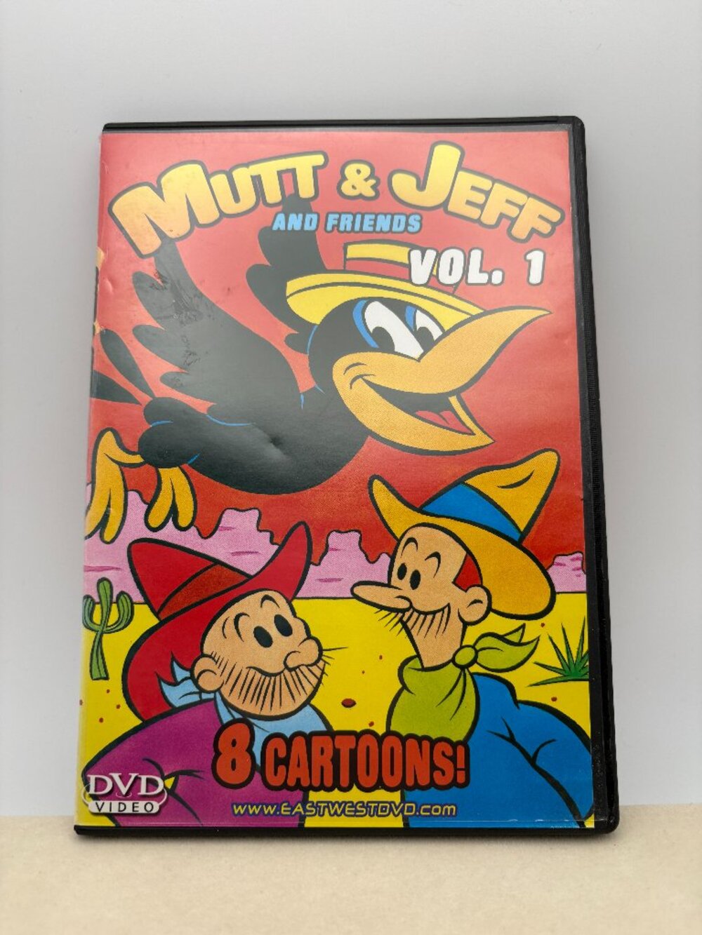 Mutt &Jeff and Friends: Volume 1 (DVD, 2005) EASTWESTDVD TESTED (SKU: 24DVD)
